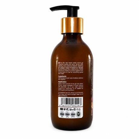 Pure & Natural Aloe Vera Gel – Rückseite Englisch